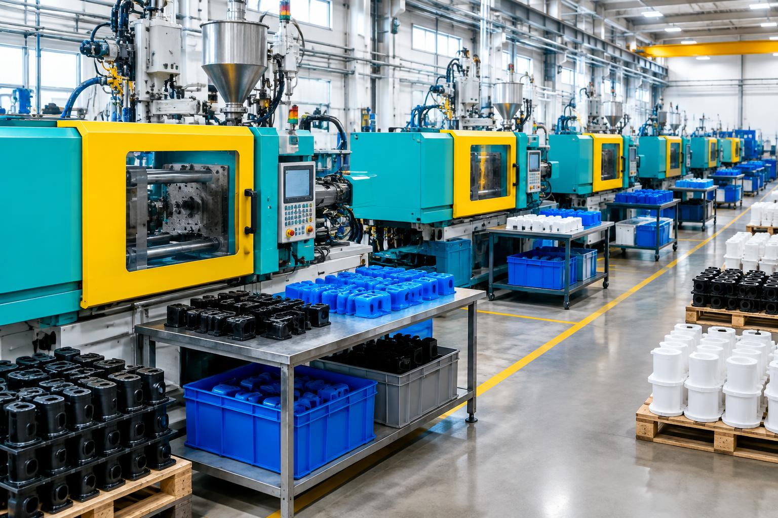 Rubber & plastics manufacturing line